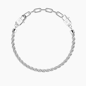 Bracciale componibile da donna con catena corda Kidult 732379