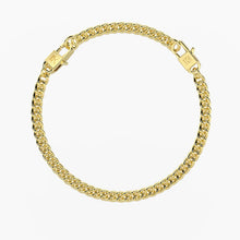 Cargar imagen en el visor de la galería, Bracciale da donna componibile dorato con catena groumette Hip hop Kidult 732382
