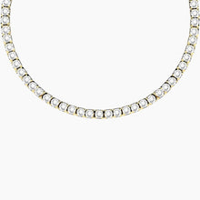 Load image into Gallery viewer, Bracciale tennis da donna in acciaio dorato componibile Kidult 732388
