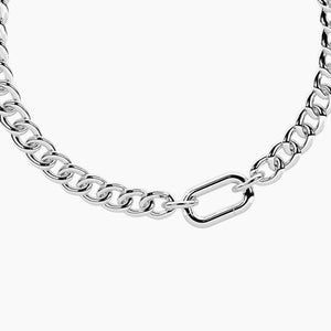 Bracciale da donna componibile catena maglia allungata e groumette Kidult 732389