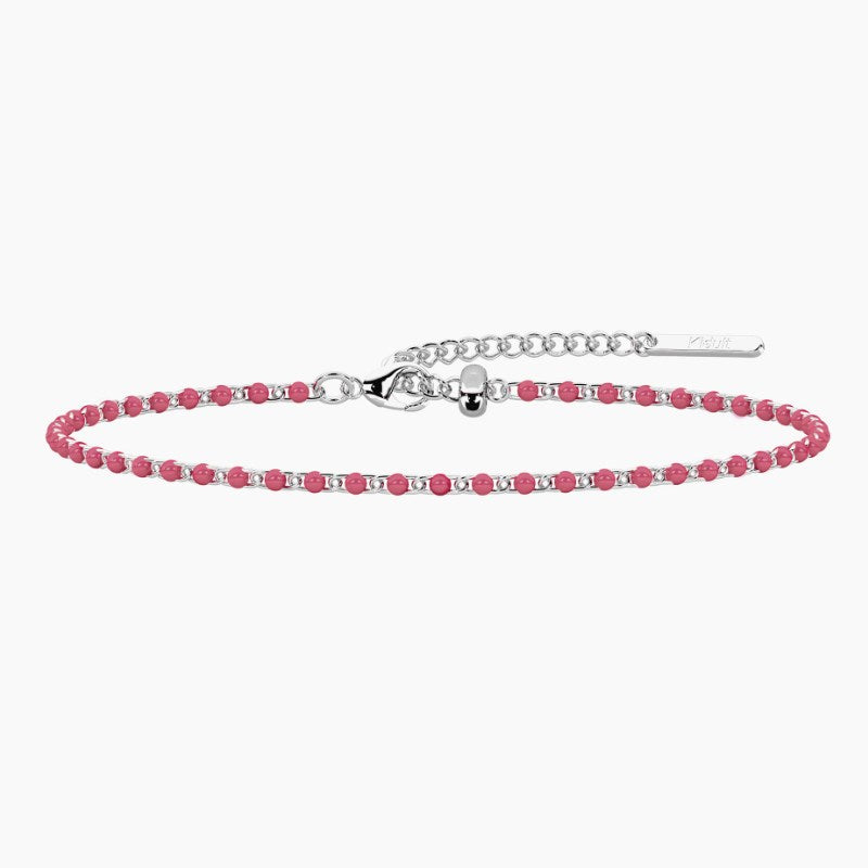 Cavigliera componibile in acciaio rosa Kidult 732390
