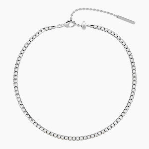 Cavigliera tennis componibile con cristalli Kidult 732393