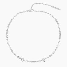 Load image into Gallery viewer, Cavigliera componibile in acciaio con catena diamantata Kidult 732394
