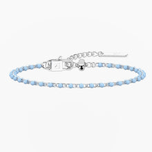 Load image into Gallery viewer, Bracciale da donna in acciaio componibile azzurro Kidult 732397
