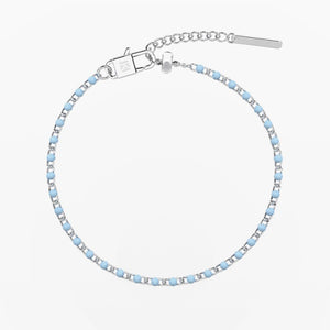 Bracciale da donna in acciaio componibile azzurro Kidult 732397