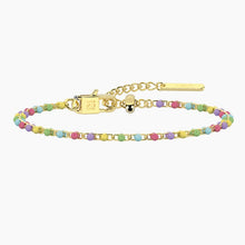 Carica l&#39;immagine nel visualizzatore di Gallery, Bracciale componibile da nonna in acciaio dorato multicolor Kidult 732399
