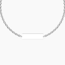 Carica l'immagine nel visualizzatore di Gallery, Bracciale unisex in acciaio Infinity con targhetta incidibile TAG Kidult 732403

