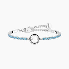 Carica l'immagine nel visualizzatore di Gallery, Bracciale da donna in acciaio con cristallo DUETTO Kidult 732416
