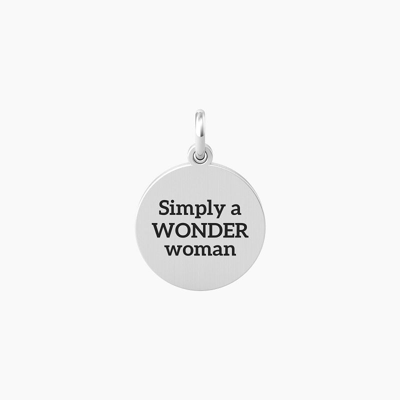 Pendant with simply a wonder woman Love Kidult 741004 writing