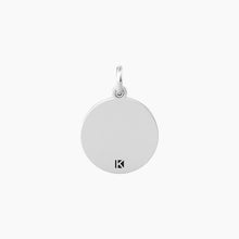 Load image into Gallery viewer, Enjoy little things round pendant with Philosophy 741014 crystals
