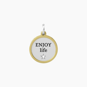 Ciondolo con scritta enjoy life Philosophy Kidult 741020