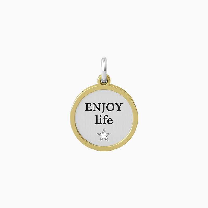 Ciondolo con scritta enjoy life Philosophy Kidult 741020