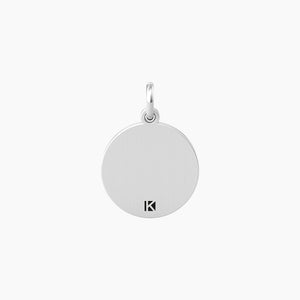 Ciondolo tondo con elemento bimba Moments Kidult 741023
