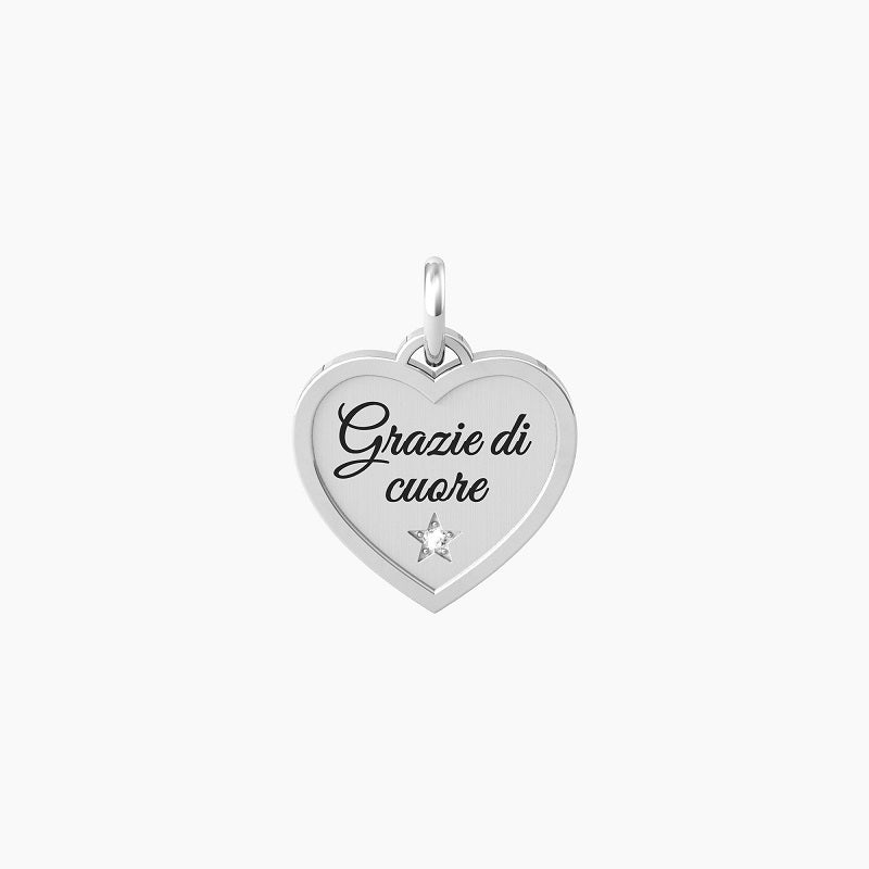 Pendant with heartfelt thank you writing Love Kidult 741037