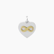 Carica l&#39;immagine nel visualizzatore di Gallery, Ciondolo cuore con elemento infinito Symbols Kidult 741046
