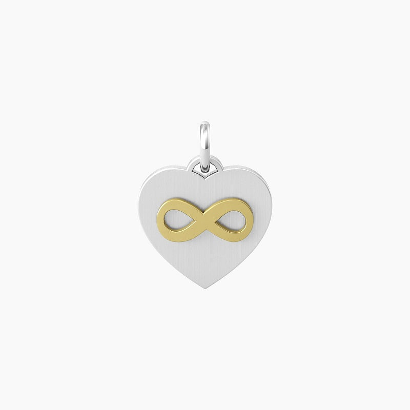 Ciondolo cuore con elemento infinito Symbols Kidult 741046