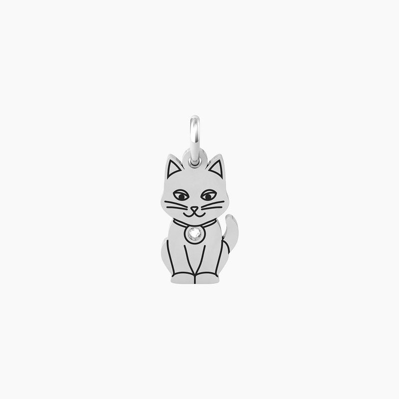 Ciondolo a forma di gatto Family Kidult 741050