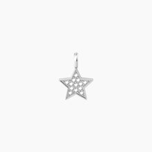 Carica l&#39;immagine nel visualizzatore di Gallery, Ciondolo a forma di stella con cristalli bianchi Symbols Kidult 741071
