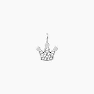 Crown-shaped pendant with Symbols Kidult 741080 crystals