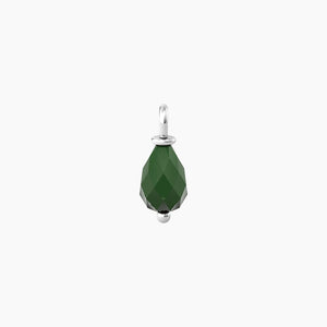 Ciondolo con agata verde taglio briolette Energy Stone Kidult 741108