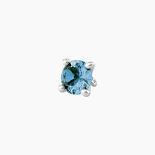 Carica l&#39;immagine nel visualizzatore di Gallery, Ciondolo con zircone azzurro taglio diamante Energy Stone Kidult 741120
