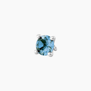 Ciondolo con zircone azzurro taglio diamante Energy Stone Kidult 741120