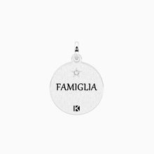 Carica l&#39;immagine nel visualizzatore di Gallery, Ciondolo tondo con frase sulla famiglia Kidult 741206
