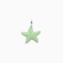 Carica l&#39;immagine nel visualizzatore di Gallery, Ciondolo in acciaio a forma di stella verde Kidult 741245
