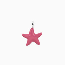 Carica l&#39;immagine nel visualizzatore di Gallery, Ciondolo in acciaio a forma di stella rosa Kidult 741246
