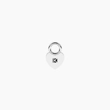 Load image into Gallery viewer, Ciondolo in acciaio cuore per orecchini Kidult 741278

