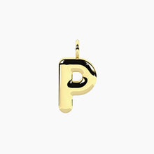 Cargar imagen en el visor de la galería, Ciondolo in acciaio dorato lettera Iniziale Kidult 741303
