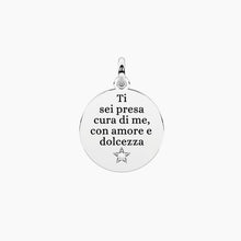 Carica l&#39;immagine nel visualizzatore di Gallery, Ciondolo in acciaio con frase per la nonna Kidult 741320
