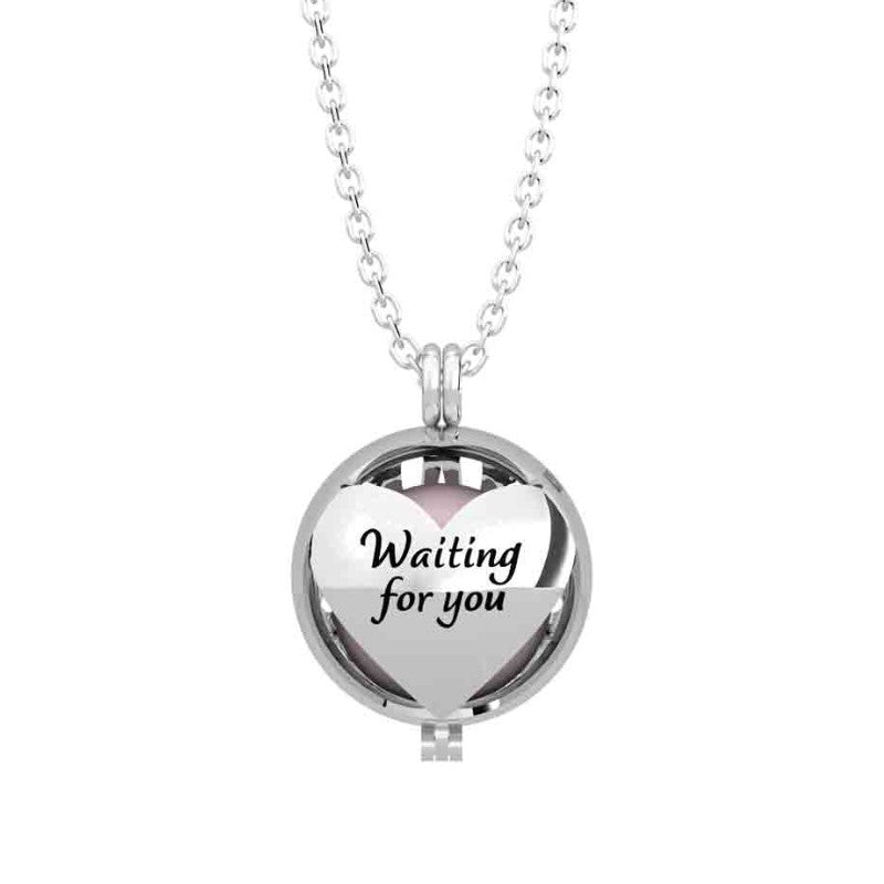 Collana da donna in acciaio chiama angeli Kidult 751250