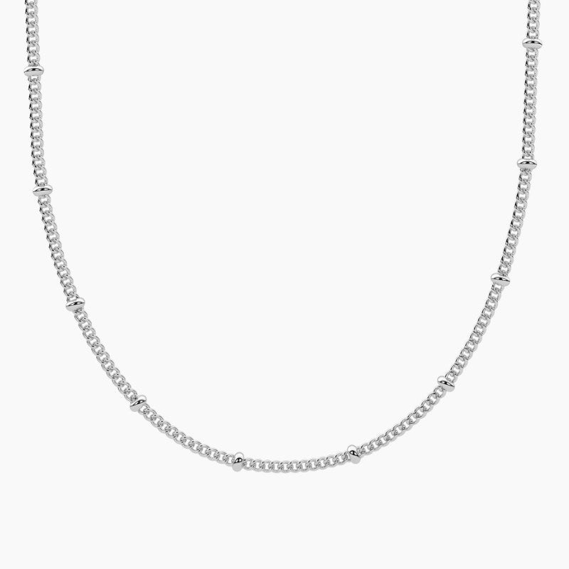 Collana da donna in aciaio componibile con catena groumette Miss Kidult 751251