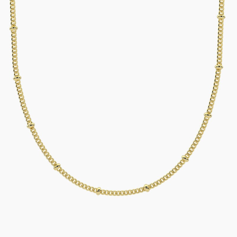 Collana in acciaio dorato componibile Miss Kidult 751252