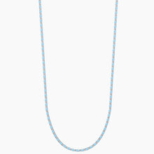 Carica l'immagine nel visualizzatore di Gallery, Collana da donna in aciaio modulare smaltato blu Kidult 751253
