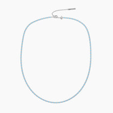 Carica l'immagine nel visualizzatore di Gallery, Collana da donna in aciaio modulare smaltato blu Kidult 751253
