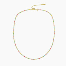 Carica l'immagine nel visualizzatore di Gallery, Collana da donna in aciaio modulare smaltato multicolore Kidult 751254
