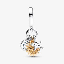 Cargar imagen en el visor de la galería, Charm Pendente Stella, Sole e Luna
