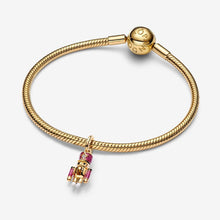 Carica l'immagine nel visualizzatore di Gallery, Charm Pendente Schiaccianoci Placcatura in Oro 14k
