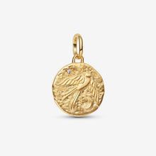 Carica l'immagine nel visualizzatore di Gallery, Charm Medallion Rondine "Dum Vita Est Spes Est"
