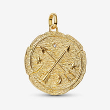 Load image into Gallery viewer, Charm Medallion Grande Frecce "Ad Meliora"
