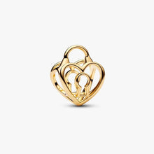 Load image into Gallery viewer, Charm Openwork Lucchetto Cuore
