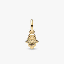 Load image into Gallery viewer, Charm Mini Pendente Mano di Fatima Verde Pandora ME
