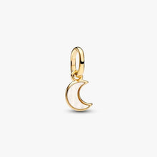 Cargar imagen en el visor de la galería, Charm Mini Pendente Luna Crescente Bianca Pandora ME
