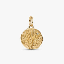Carica l'immagine nel visualizzatore di Gallery, Charm Medallion Spiga di Grano "Virtus Vera Prosperitas"
