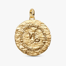 Carica l'immagine nel visualizzatore di Gallery, Charm Medallion XL Capricorno "Nihil Difficile Volenti"
