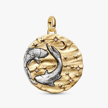 Cargar imagen en el visor de la galería, Charm Medallion XL Pesci "Memento Somniare"
