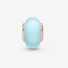 Cargar imagen en el visor de la galería, Charm in Vetro di Murano Blu Opaco
