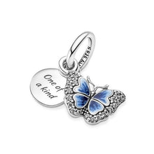 Carica l'immagine nel visualizzatore di Gallery, Charm Pendente Farfalla Blu
